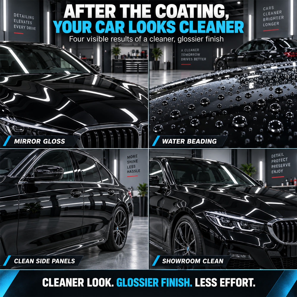 ✨50% OFF | Nano-Quick Ceramic Coating Pro for automobiles, featuring advanced ceramic technology for dust-proof glass effect and lasting luster.