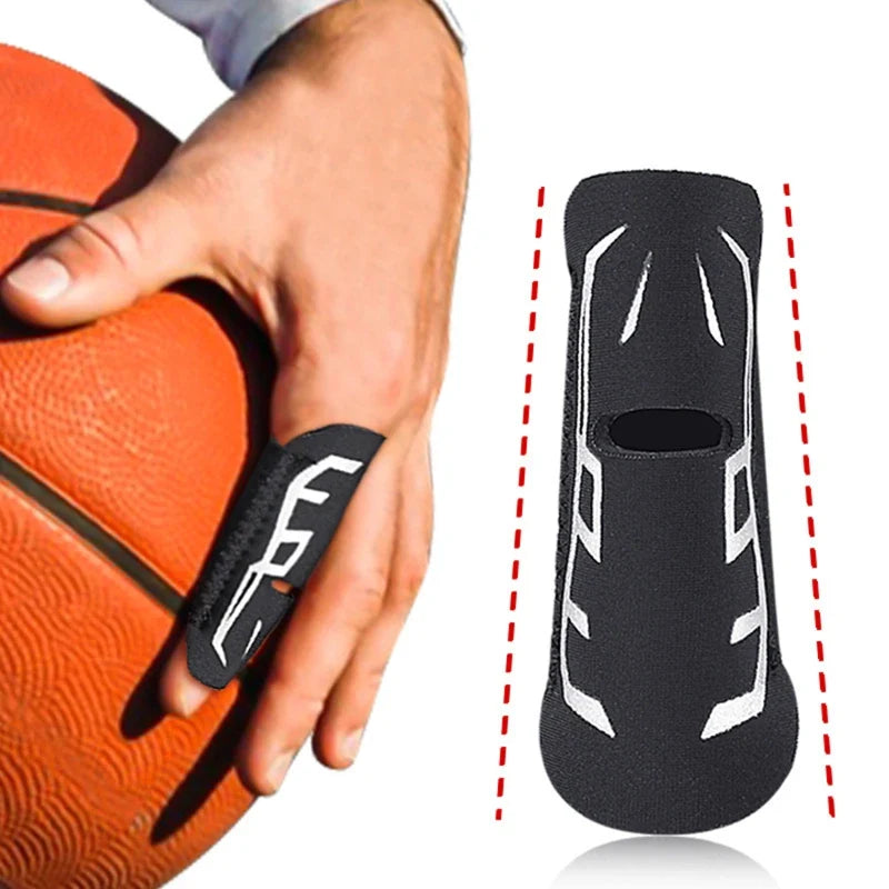 Iloravena® Finger Splint Adjustable Finger Support Brace Sleeve Protector Basketball Volleyball Finger Joint Protector Sports Finger Guard