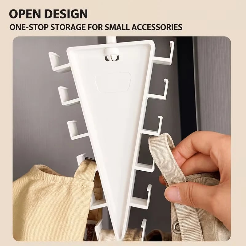 π₯ 50% OFF 360Β° Rotating 12-Hook Organizer Hanger β Closet Space Saver