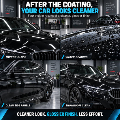 ✨50% OFF | Nano-Quick Ceramic Coating Pro for automobiles, featuring advanced ceramic technology for dust-proof glass effect and lasting luster.