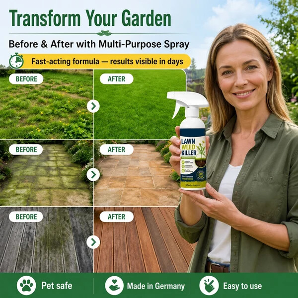 🏆🏆🌱 50% OFF 🔥 Weed Stop – Tough on Weeds & New Growth | Pet-Friendly for Gardens & Yards