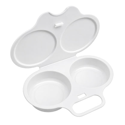 🍽️ 50% OFF NOW! 🥚Microwave Egg Cooker – Perfect poached eggs in 2 mins, no oil & splash-proof – Quick, healthy & mess-free breakfast (BPA-Free)