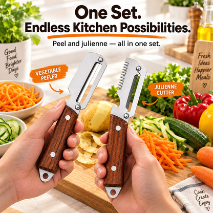 🔪 🍎 BUY 1 – GET 1 FREE: Multifunctional Vegetable Peeler🥔🥕