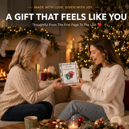 🎄50% OFF!!!-Ready for Christmas!✨Christmas Gift Card Booklet -💌DIY Spiral-Bound Christmas Gift Card Holder Book