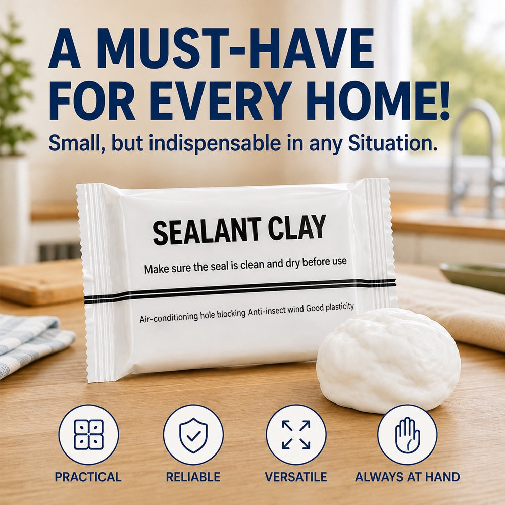 Waterproof Sealing Putty – Repairs, seals, and protects your home Closes open gaps, holes, and pipe gaps – against water, bad odors, drafts, and invading insects.