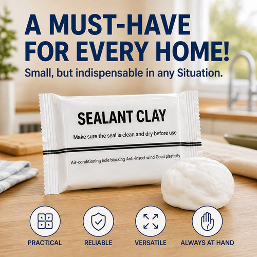 Waterproof Sealing Putty – Repairs, seals, and protects your home Closes open gaps, holes, and pipe gaps – against water, bad odors, drafts, and invading insects.