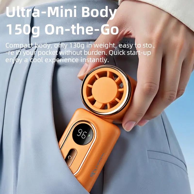 UPSELL🏖️ 3000mAh USB Clip Fan – 360° Rotatable, Ultra-Portable🌬️| For Travel ✈️ Office 💼Kids 👶 | Clips Anywhere! (Copy)
