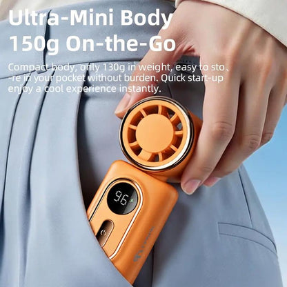 UPSELL🏖️ 3000mAh USB Clip Fan – 360° Rotatable, Ultra-Portable🌬️| For Travel ✈️ Office 💼Kids 👶 | Clips Anywhere! (Copy)