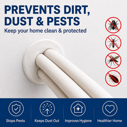 Waterproof Sealing Putty – Repairs, seals, and protects your home Closes open gaps, holes, and pipe gaps – against water, bad odors, drafts, and invading insects.