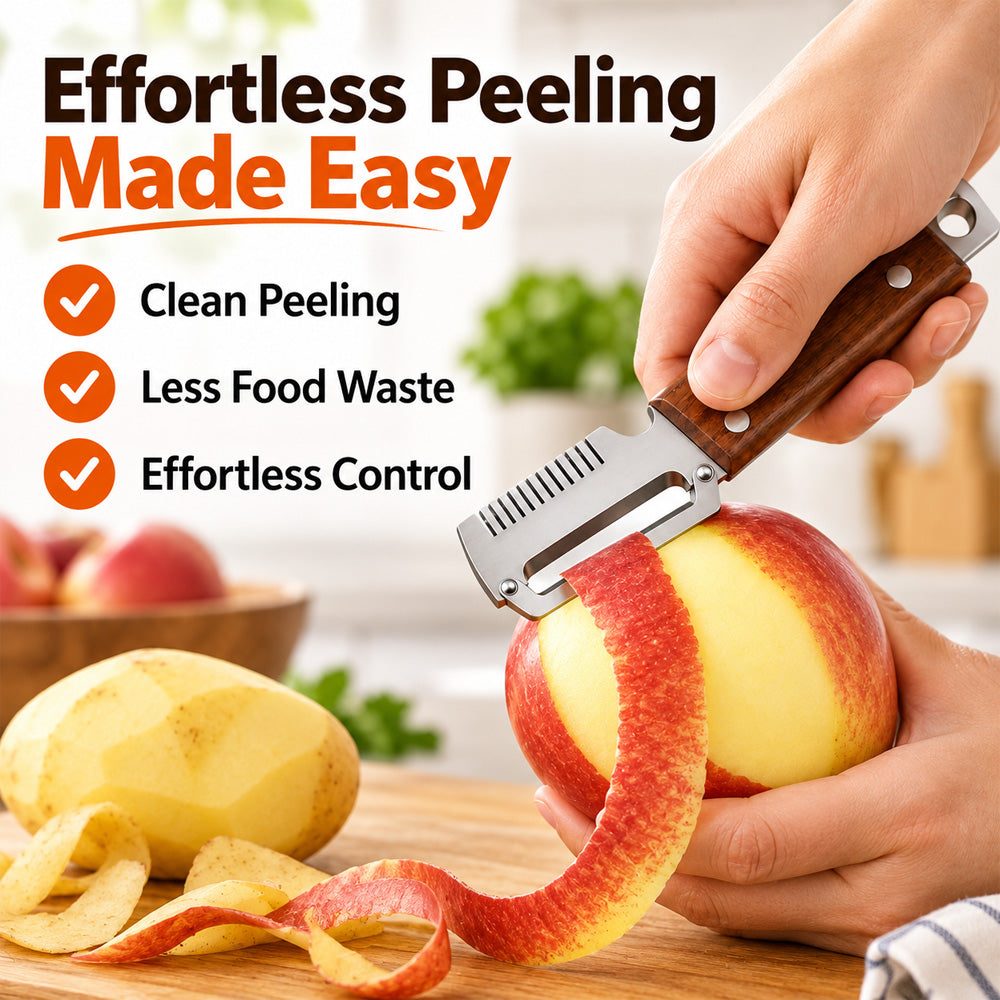 🔪 🍎 BUY 1 – GET 1 FREE: Multifunctional Vegetable Peeler🥔🥕