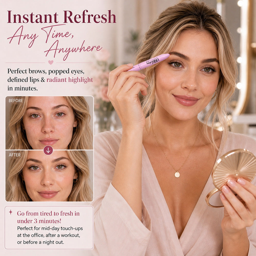 🔥 50% OFF + BUY 1 GET 1 FREE! 4-IN-1 Makeup Pen – Lip, Eye & Brow