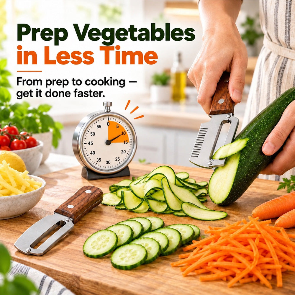 🔪 🍎 BUY 1 – GET 1 FREE: Multifunctional Vegetable Peeler🥔🥕
