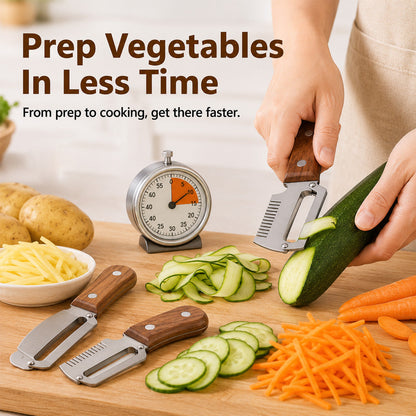🔪🥕 BUY 1 – GET 1 FREE: Multifunctional Vegetable Peeler
