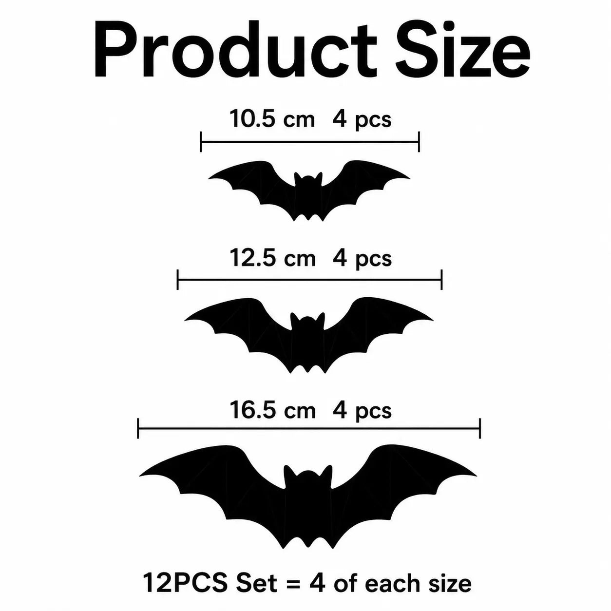 🎃 3D LED Bat Light Halloween Wall Decor🦇🦇 – Glowing Spooky Party Ornaments