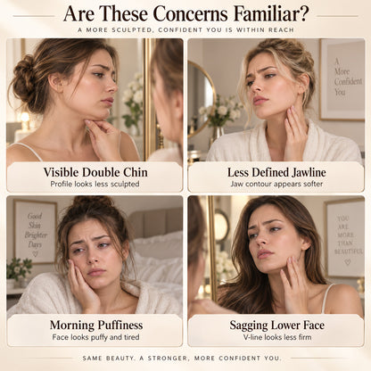 💆‍♀️ Collagen Face Sculpt Wrap (BUY 1 GET 1 FREE) ✨ – Adjustable Jawline Shaper & Double Chin Reducer