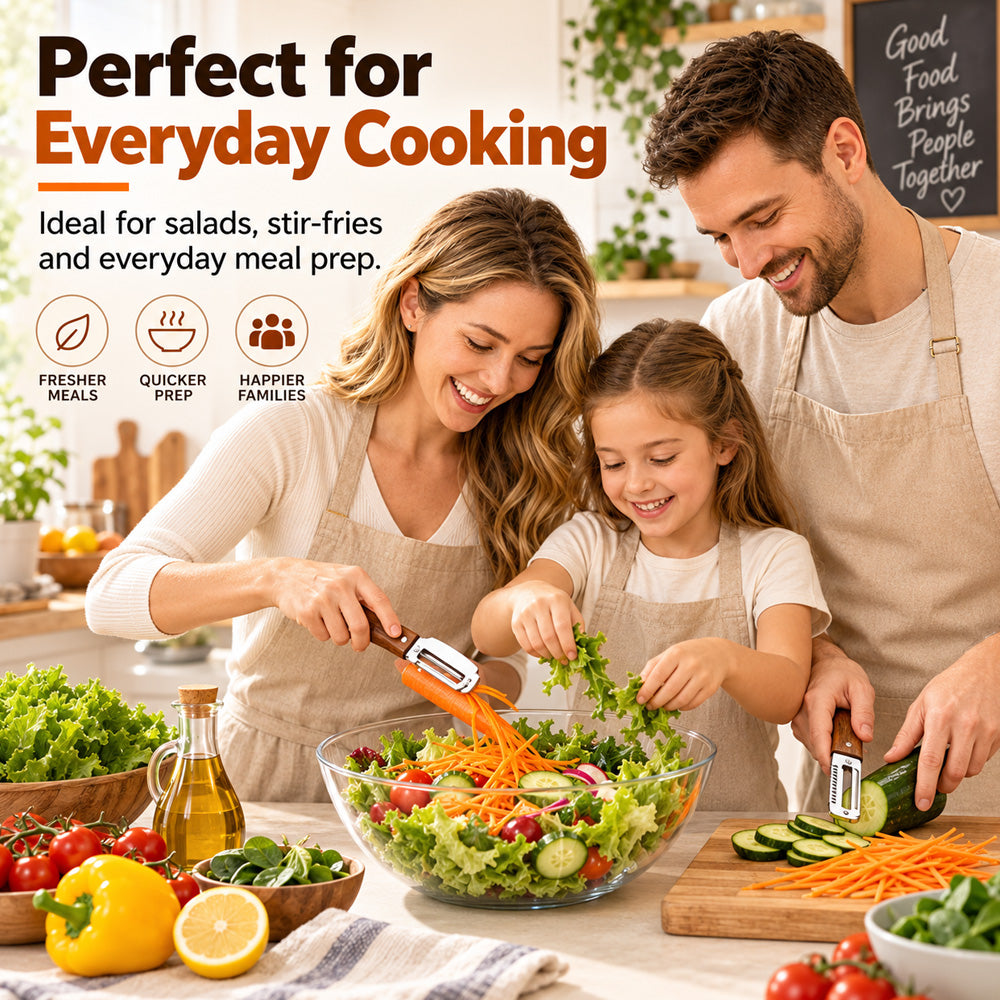 🔪 🍎 BUY 1 – GET 1 FREE: Multifunctional Vegetable Peeler🥔🥕