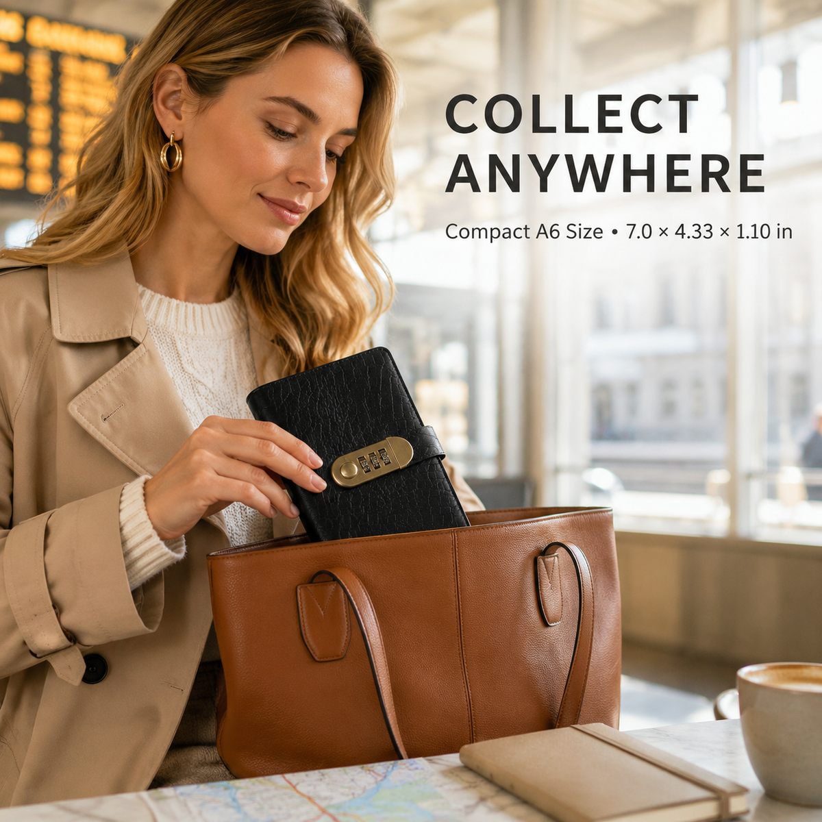 💵 100 Transparent Pocket Currency & Receipt Collectors Album