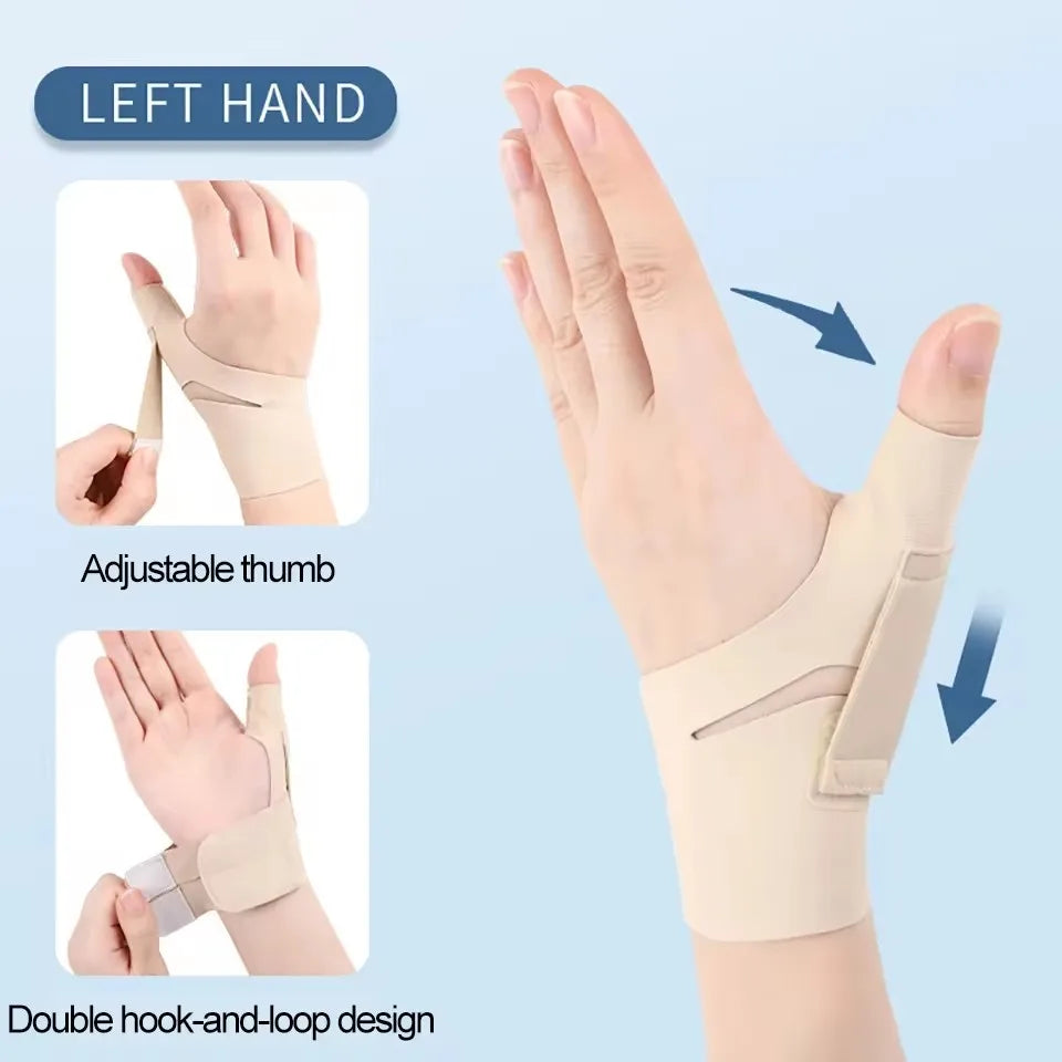 Iloravena® GOBYGO 1Pcs Adjustable Thumb Sleeve Tendon Protection Lightweight Breathable Non-slip Non-stuffy Wrist Protector Joint Sprain