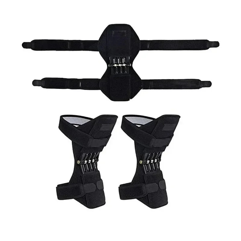 Iloravena® 1pc Knee Protection Booster Power Support Knee Pads Powerful Rebound Spring Force Sports Reduces Soreness Cold Leg Protection