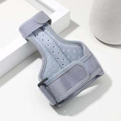 Iloravena® Thumb Splint Finger Fixed Wrist Guard Strong Support Aluminum Plate Comfortable Fit Breathable Fabric Stops Grey Joint