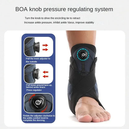 Iloravena® Adjustment Anti-Break Foot Joint Protectors Sprain Recovery Sport Ankle Protectors Pressurized Support Fixed Rehabilitation
