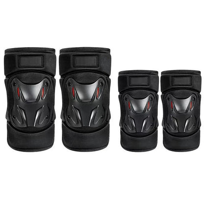 Iloravena® Motorcycle Men Protection Kneepad Guard Protective Anti-fall Off Road Breathable Protector Gear Windproof Racing Knee Pad Set