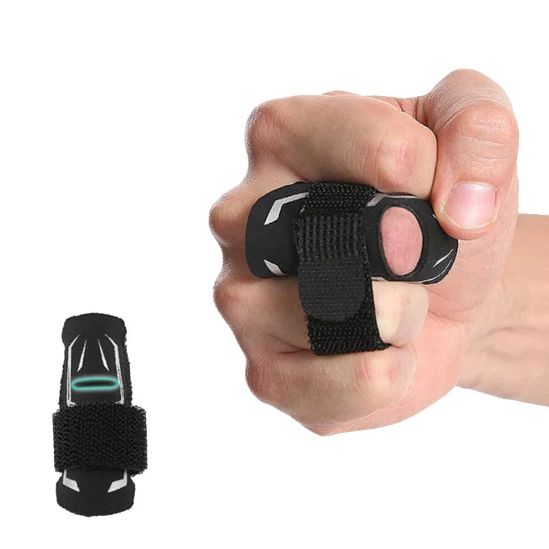 Iloravena® Finger Splint Adjustable Finger Support Brace Sleeve Protector Basketball Volleyball Finger Joint Protector Sports Finger Guard