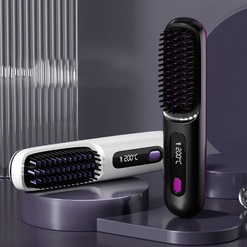 60%off💥Black Friday Sale: 50% OFF💥Cordless Ceramic Heated Hair Straightening Comb (Copy)-Remifa®