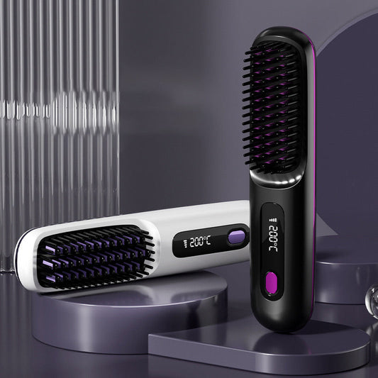 60%off💥Black Friday Sale: 50% OFF💥Cordless Ceramic Heated Hair Straightening Comb (Copy)-Remifa®