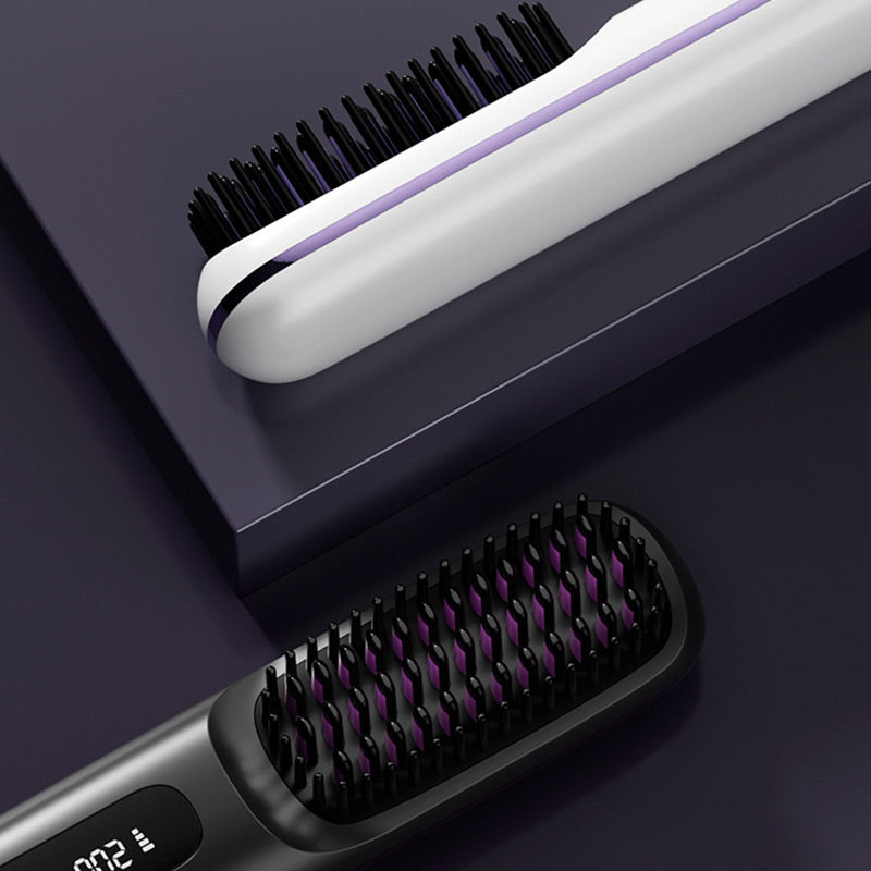 60%off💥Black Friday Sale: 50% OFF💥Cordless Ceramic Heated Hair Straightening Comb (Copy)-Remifa®