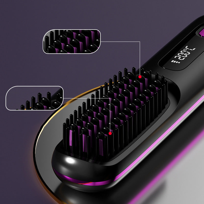 60%off💥Black Friday Sale: 50% OFF💥Cordless Ceramic Heated Hair Straightening Comb (Copy)-Remifa®