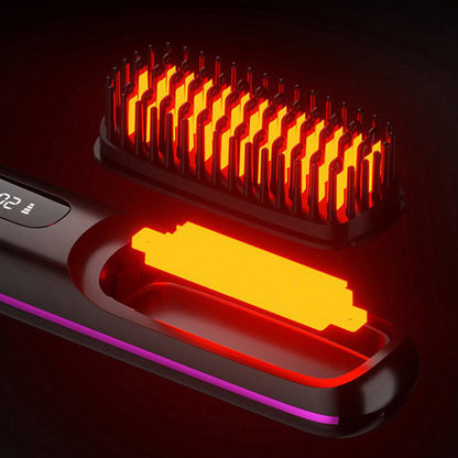 60%off💥Black Friday Sale: 50% OFF💥Cordless Ceramic Heated Hair Straightening Comb (Copy)-Remifa®