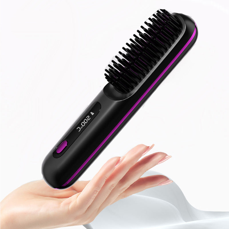 60%off💥Black Friday Sale: 50% OFF💥Cordless Ceramic Heated Hair Straightening Comb (Copy)-Remifa®