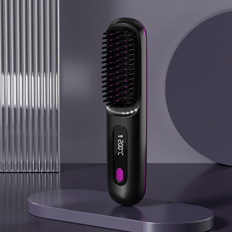 60%off💥Black Friday Sale: 50% OFF💥Cordless Ceramic Heated Hair Straightening Comb (Copy)-Remifa®