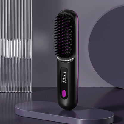60%off💥Black Friday Sale: 50% OFF💥Cordless Ceramic Heated Hair Straightening Comb (Copy)-Remifa®