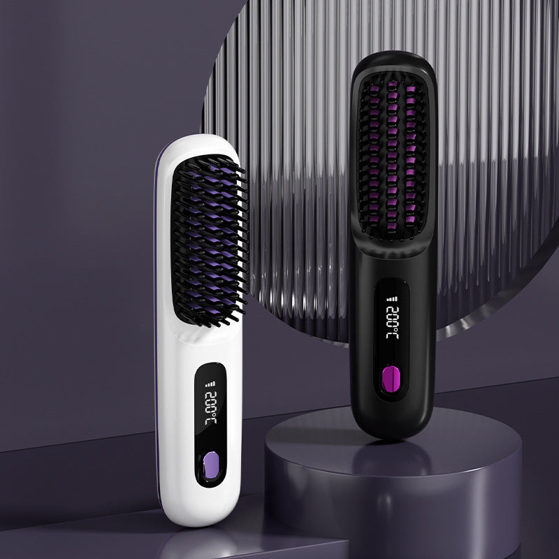 60%off💥Black Friday Sale: 50% OFF💥Cordless Ceramic Heated Hair Straightening Comb (Copy)-Remifa®