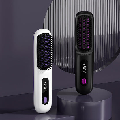 60%off💥Black Friday Sale: 50% OFF💥Cordless Ceramic Heated Hair Straightening Comb (Copy)-Remifa®
