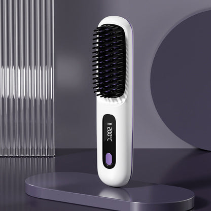 60%off💥Black Friday Sale: 50% OFF💥Cordless Ceramic Heated Hair Straightening Comb (Copy)-Remifa®